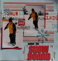 rockin the snowboard *CT reveal*  WINTER Bo Bunny