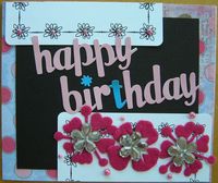 Pink Paislee Ct Reveal - Happy Birthday Card