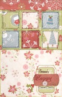 Happy Holidays card  ***Imaginisce Snowy Jo Reveal**