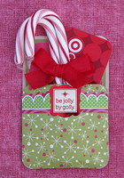 Treat and gift card holder.