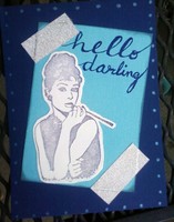 Audrey Hepburn Card