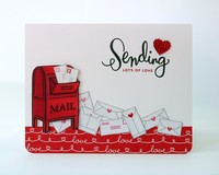 Doodlebug Lovebugs & Lawn Fawn Valentine's Day Card