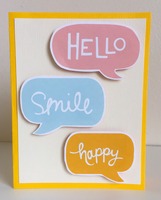 Hello Smile Happy Card