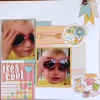 tres cool (Aug. 2015 Mood Board and Guest Designer #4 Challenges)