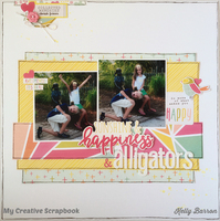 Sunshine, Happiness & Alligators *My Creative Scrapbook*