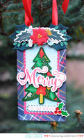 Echo Park Paper Deck the Halls Christmas Ornament