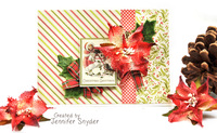 Christmas Card - Petaloo and Authentique