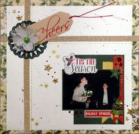 Tis The Season (July 2017 Scraplift Saturday (3) and the Christmas In July Chall