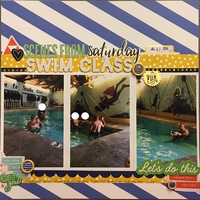 Scenes from Saturday Swim Class
