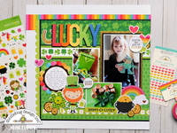 Doodlebug Lots O Luck - Lucky Layout