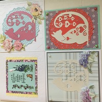 Kitty Flower Cards