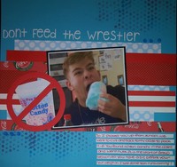 Don't Feed the Wrestler