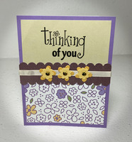 A Scrappy Thinking of You Card