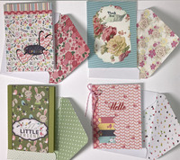Four 3 by 4 Mini with Envelopes