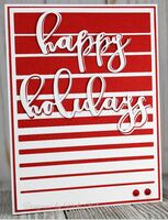 Happy Holidays (red&white)