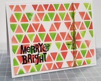 Merry and bright card