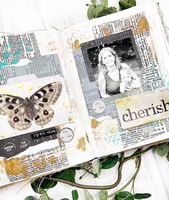 Cherish - Art Journal Page