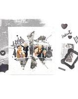 Black And White Layout Challenge
