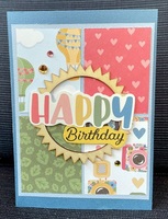 Echo Park Story Matters bday card