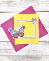Butterfly Card With Cut File