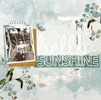 Hello Sunshine - Cut File Layout