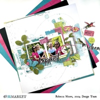 Happiest - 49 and Market - Kaleidoscope Page Kit