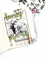 Lucky Mama - Art Journal Page