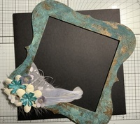 Mixed Media Chipboard Frame