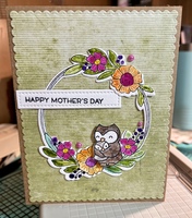 Mother’s Day card/ Dr Sonya‘s anything but a layout