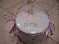 It's Tink ! ( Tinkerbell Altered Can)