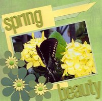 Spring Beauty-Green challenge