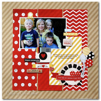 Simple Stories - Say Cheese Layout