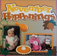 Baby's First Year Album - November Happenings