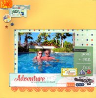 Pool + Sun = Fun (Guest Designer #5 Challenge)