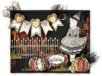 Halloween Canvas - Prima Julie Nutting Doll