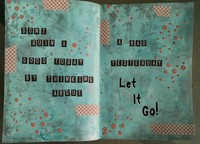 Let It Go Art Journal Page