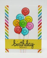 Technique Tuesday Balloon Birthday Card by Mendi Yoshikawa
