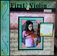 First Violin Lesson (page 1)