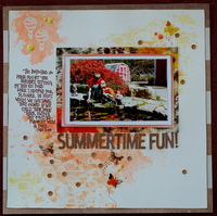 Summertime Fun *August Rewind Challenge*