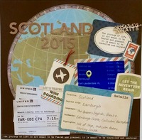 Scotland Album Opening Page
