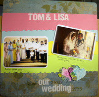 A Tom & Lisa 70s wedding