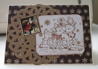 Christmas Deer card