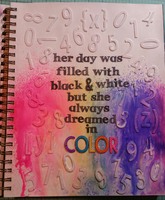 Art Journal Pages using Thickers