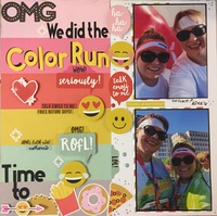 Omg We did the Color Run