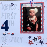 Ava's 1st 4th of July