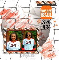 Volleyball Star #34
