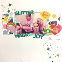 Glitter magic joy