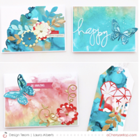 Alcohol Ink Backgrounds
