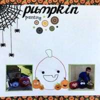 Pumpkin Painting (Oct 3 in a Row)