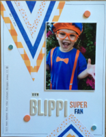 our Blippi super fan